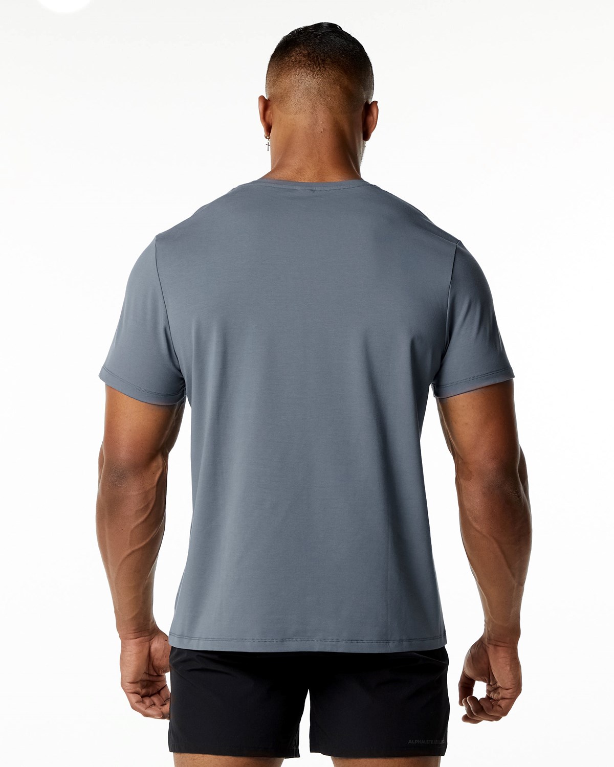 Alphalete Relaxed Fit Tee Carbon Homme | ILA-29616349