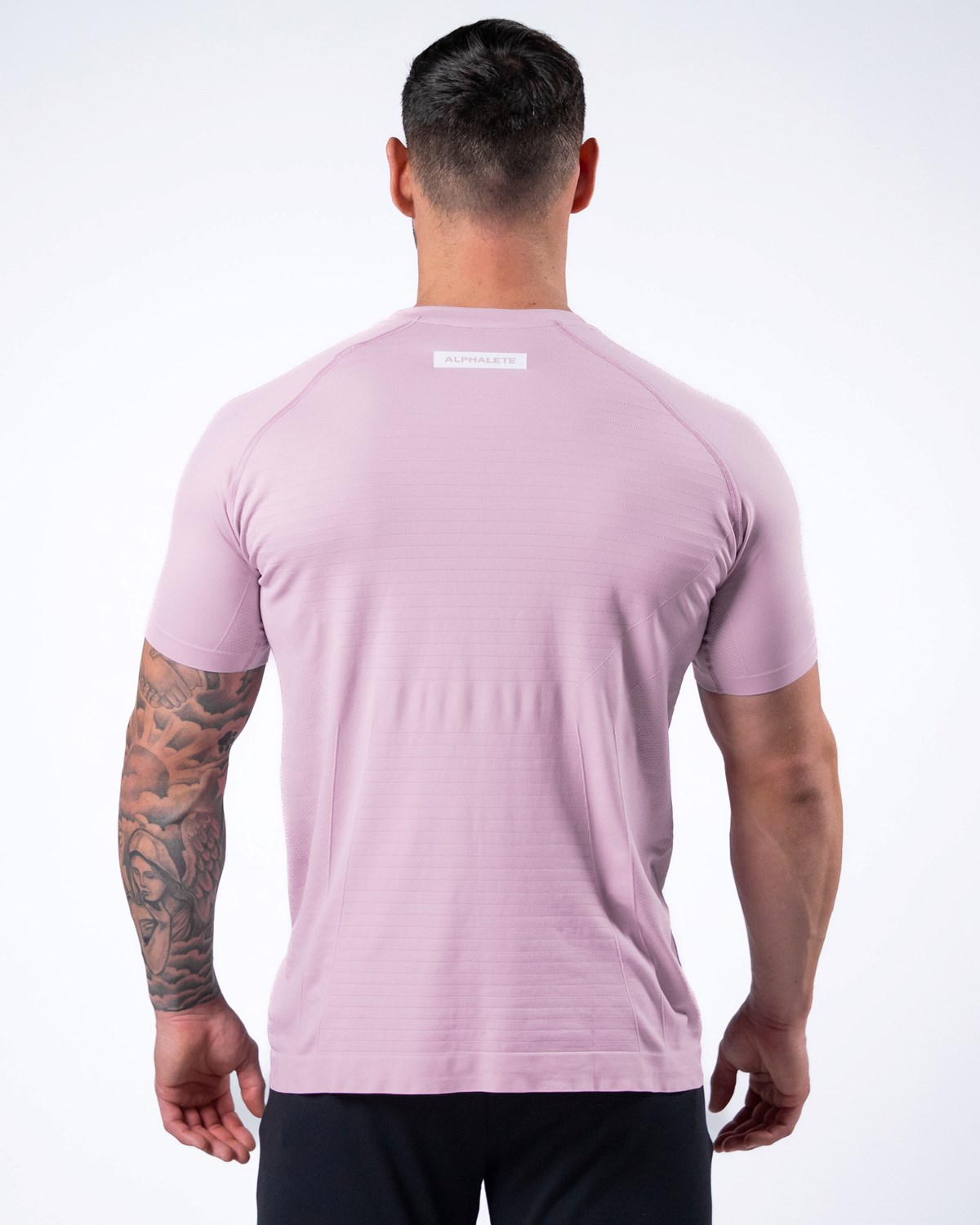 Alphalete High Performance Seamless Corta Sleeve Tee Bloom Homme | MQW-45679119