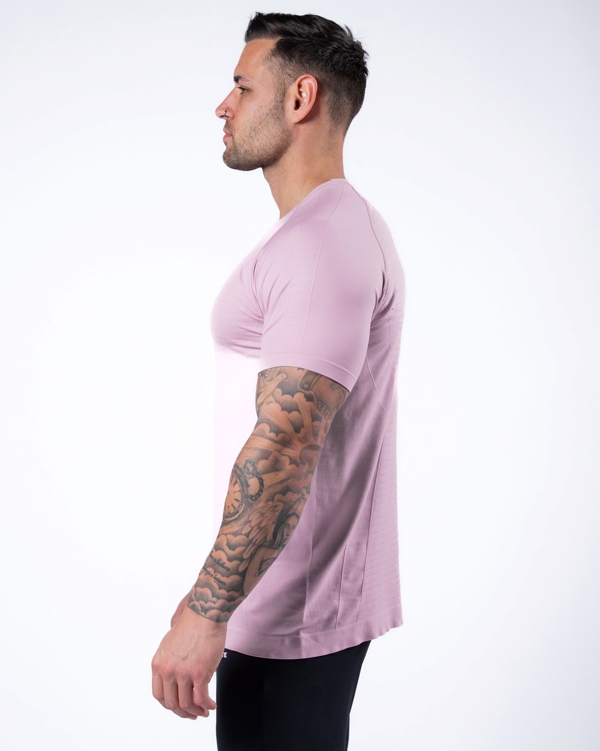 Alphalete High Performance Seamless Corta Sleeve Tee Bloom Homme | MQW-45679119