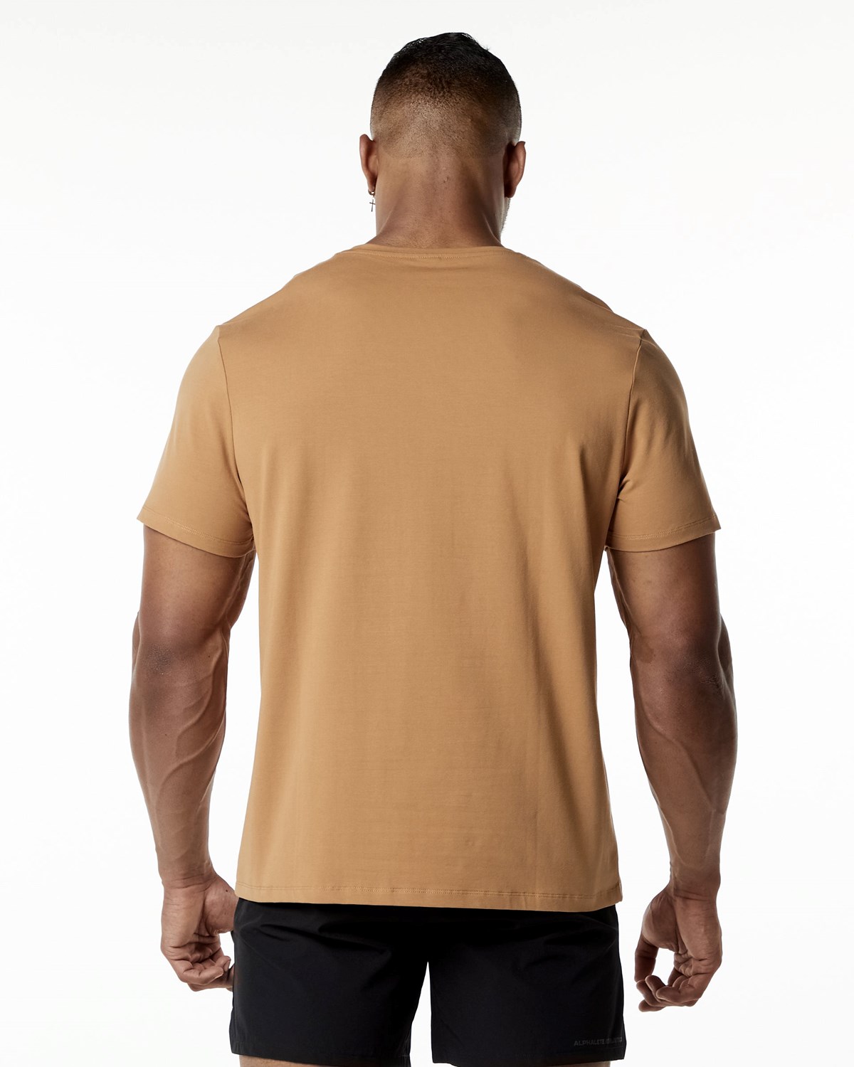 Alphalete Relaxed Fit Tee Rust Homme | RVM-87975149