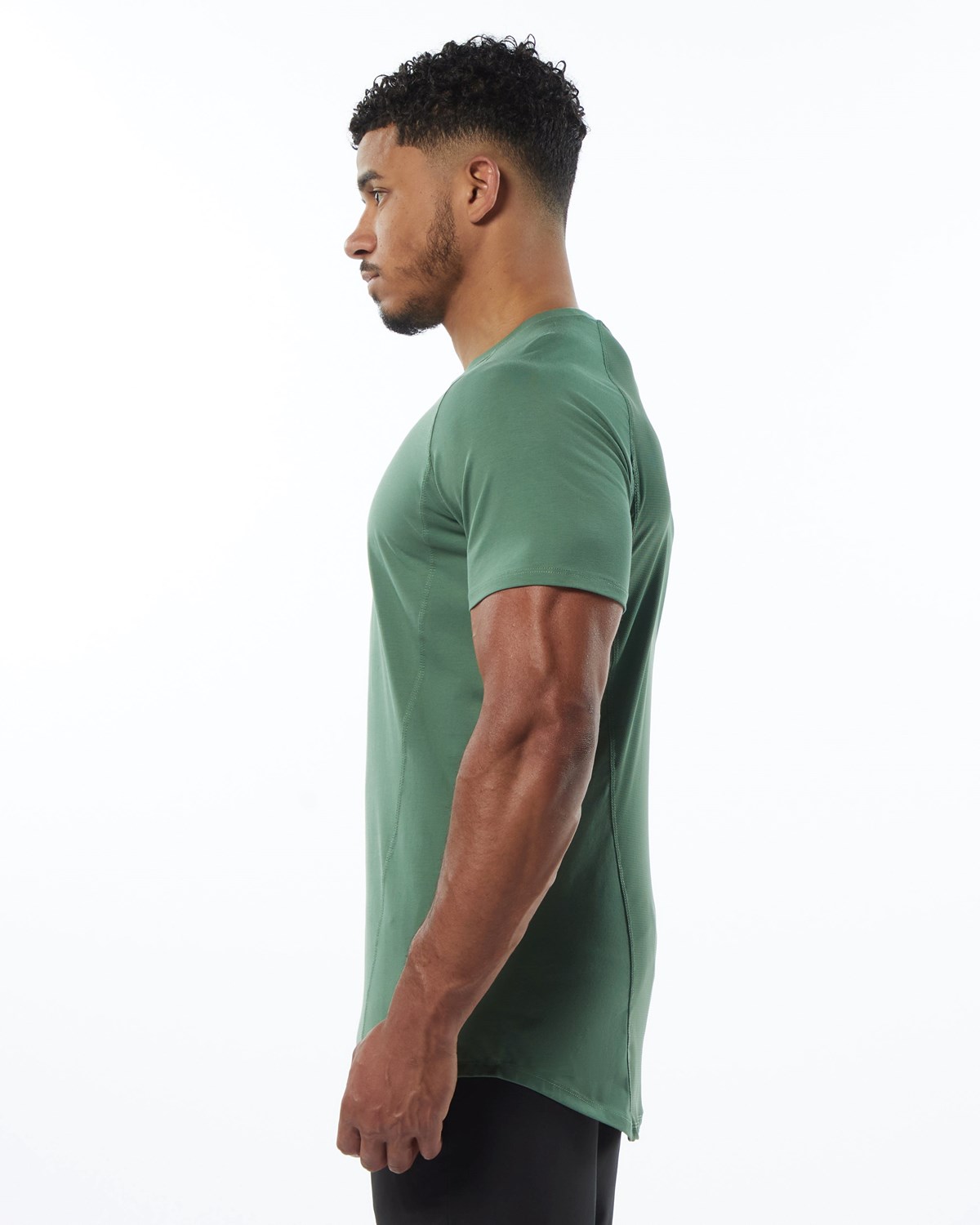 Alphalete High Performance Tee Vert Homme | OUF-36367542