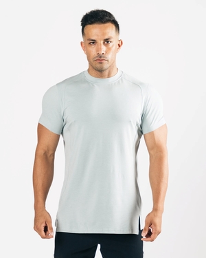 Alphalete High-Neck Premium Corta Sleeve North Shore Homme | ZEF-45517206