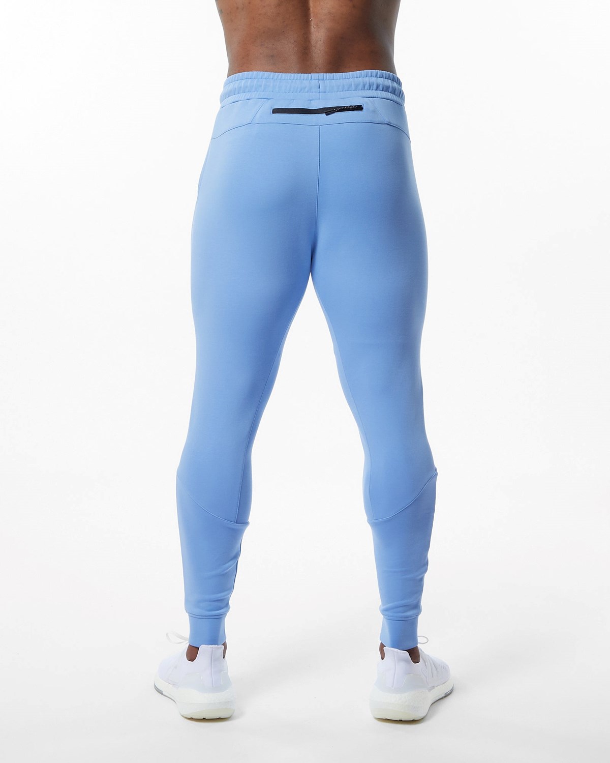 Alphalete Interlock Knit Cuffed Jogger Bleu Clair Homme | OBC-21551982