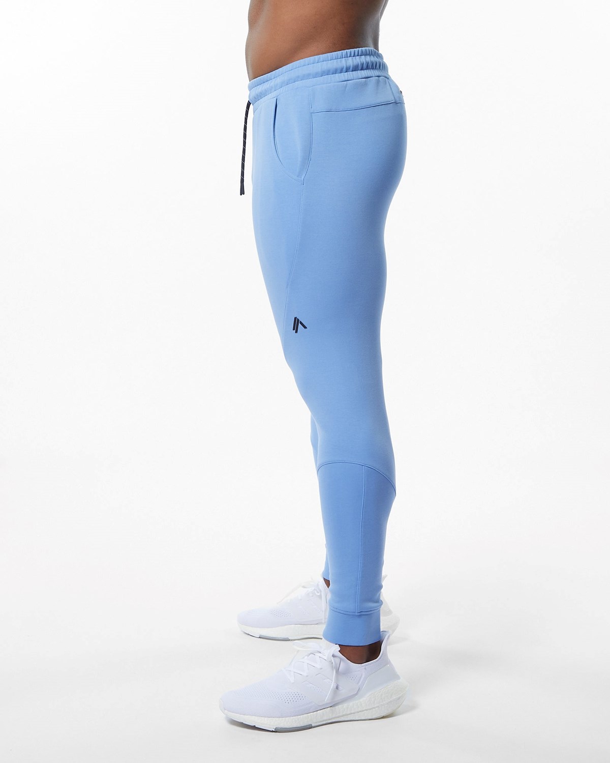 Alphalete Interlock Knit Cuffed Jogger Bleu Clair Homme | OBC-21551982