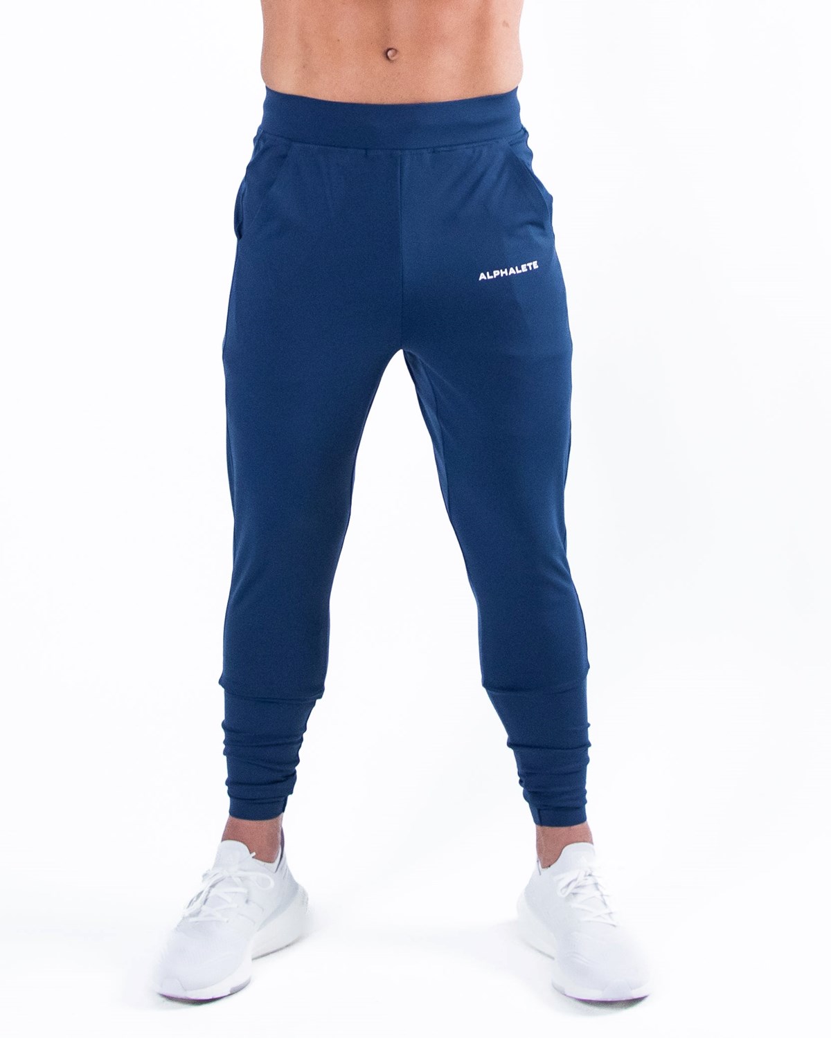 Alphalete 4-Way Stretch Jogger Bleu Homme | GXK-06397693