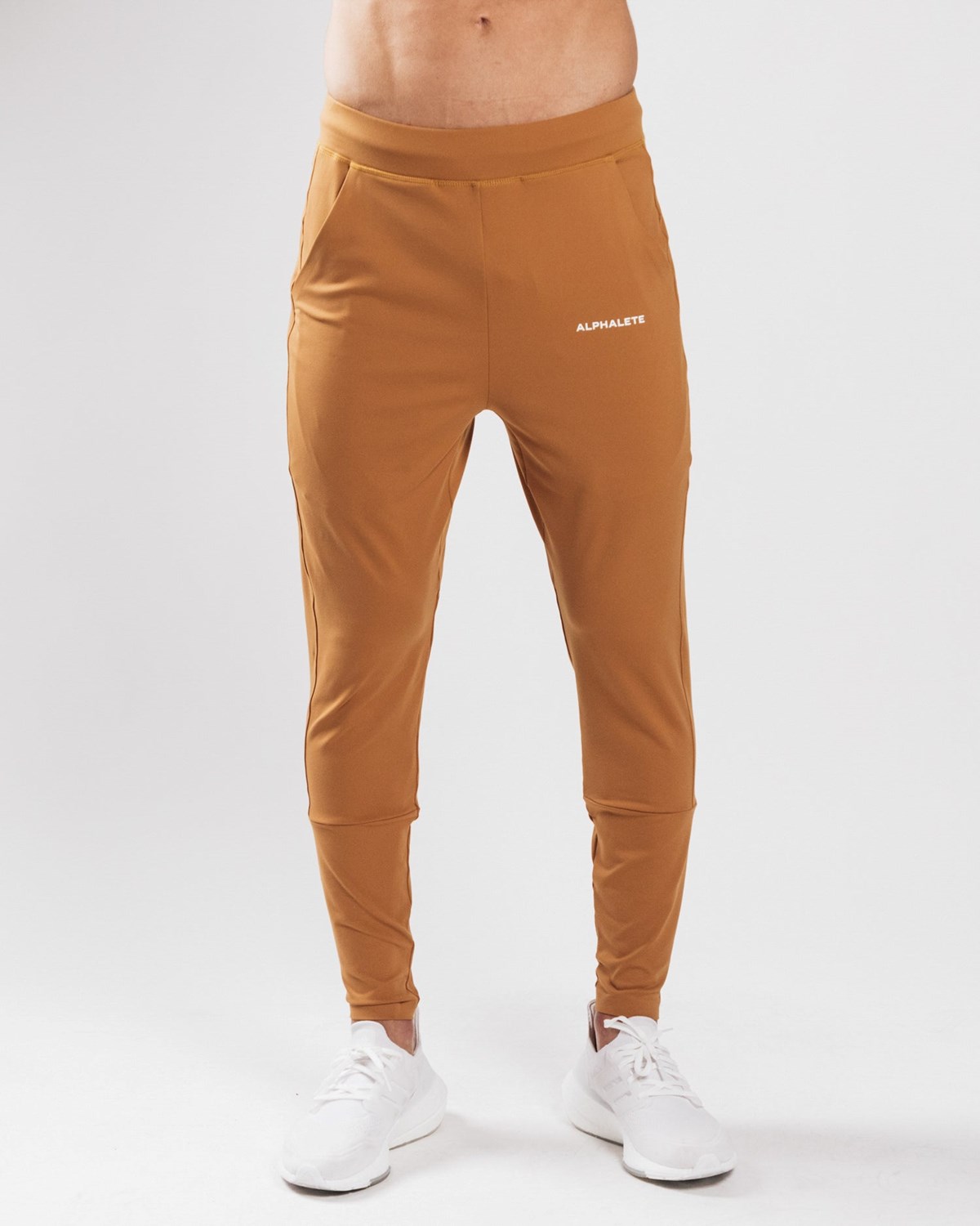 Alphalete 4-Way Stretch Jogger Camel Homme | KNQ-71462152