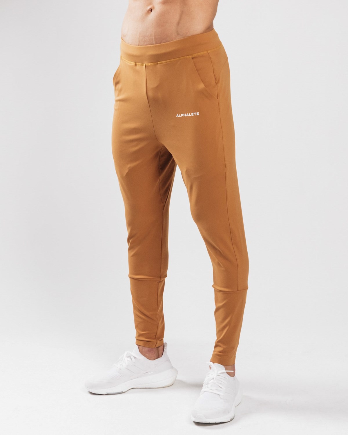 Alphalete 4-Way Stretch Jogger Camel Homme | KNQ-71462152