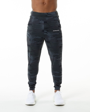 Alphalete 4-Way Stretch Jogger Noir Camouflage Homme | GNA-31410450