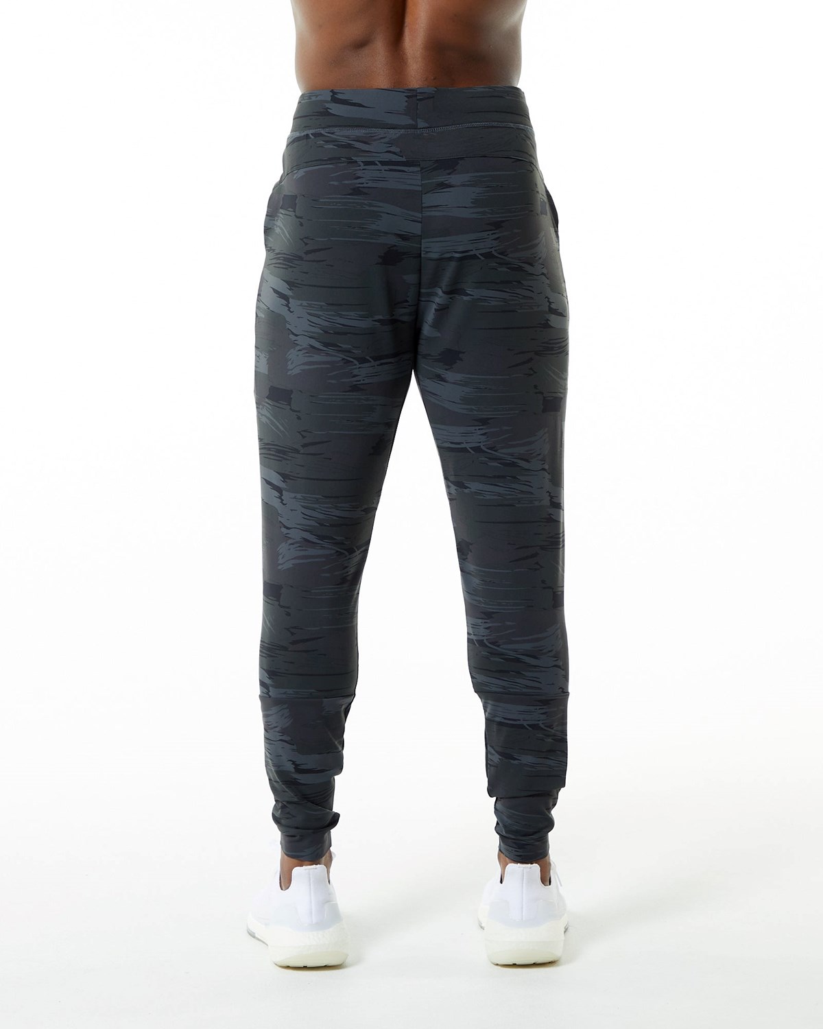 Alphalete 4-Way Stretch Jogger Noir Camouflage Homme | GNA-31410450