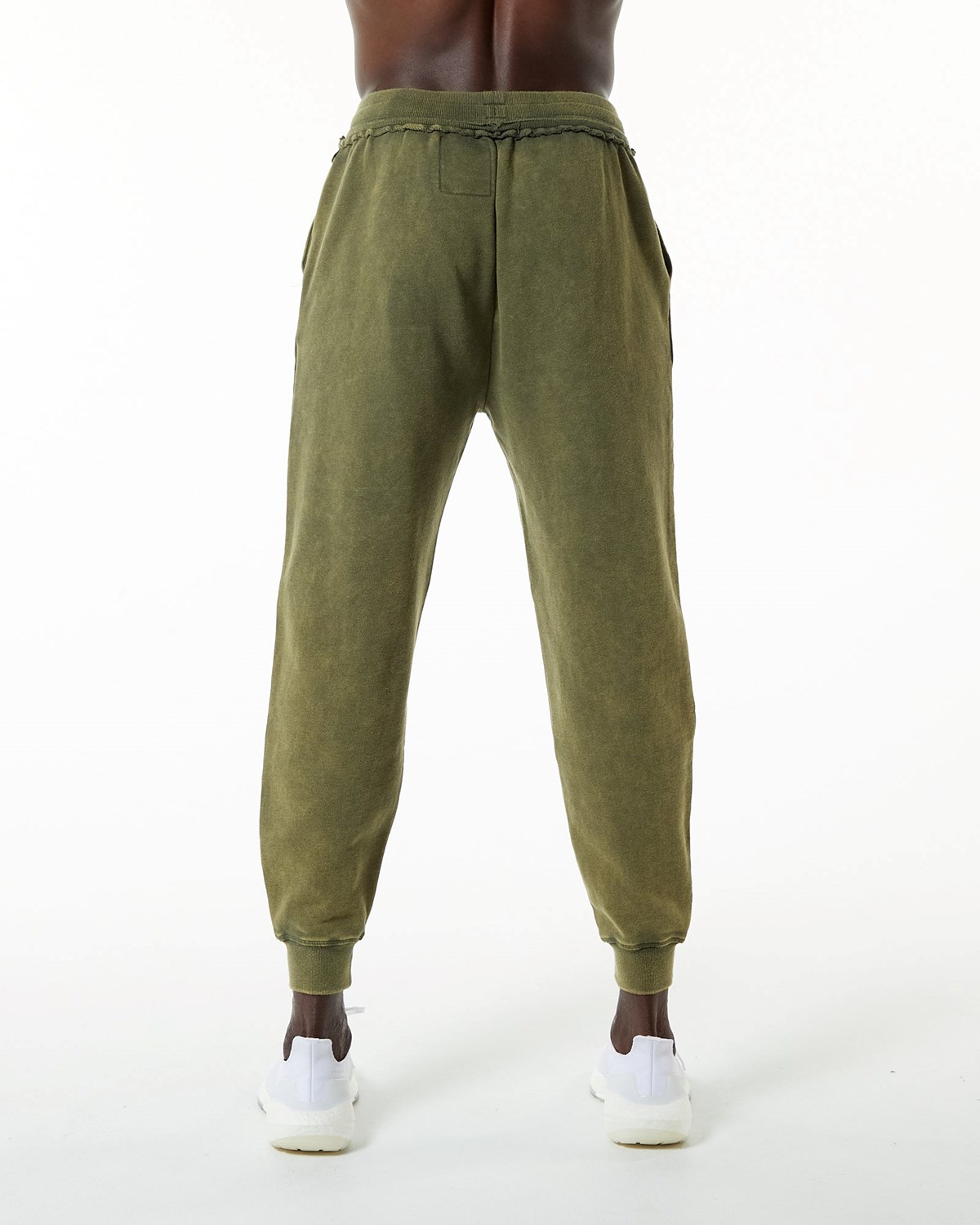 Alphalete Heavyweight Washed Terry Jogger Vert Homme | ZYX-75814792