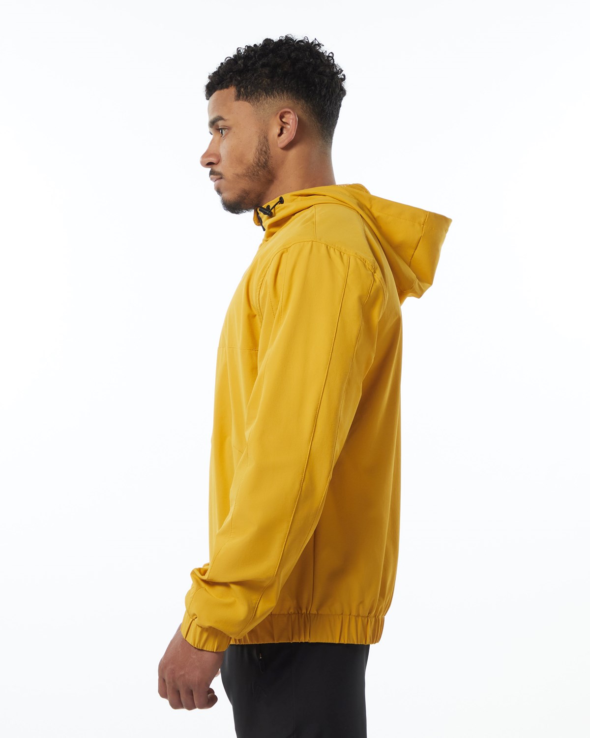 Alphalete Woven Performance Jacket Jaune Homme | JXW-61890043