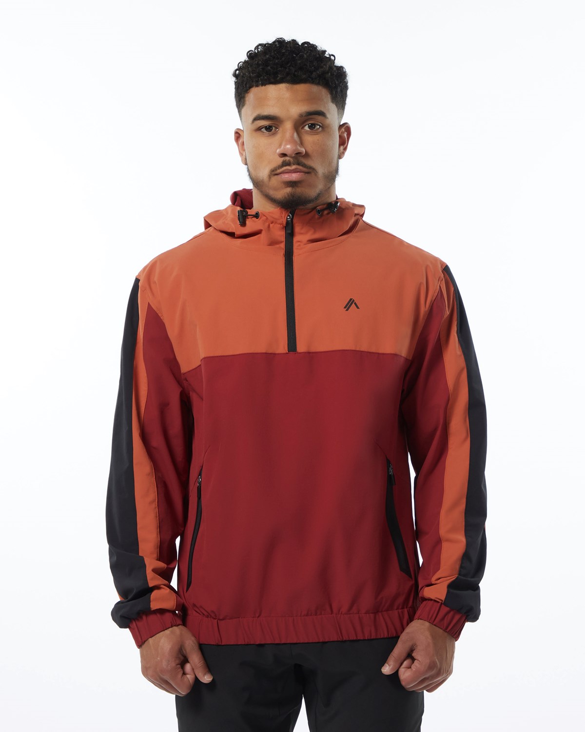 Alphalete Woven Performance Jacket Rouge Homme | UGF-39855629