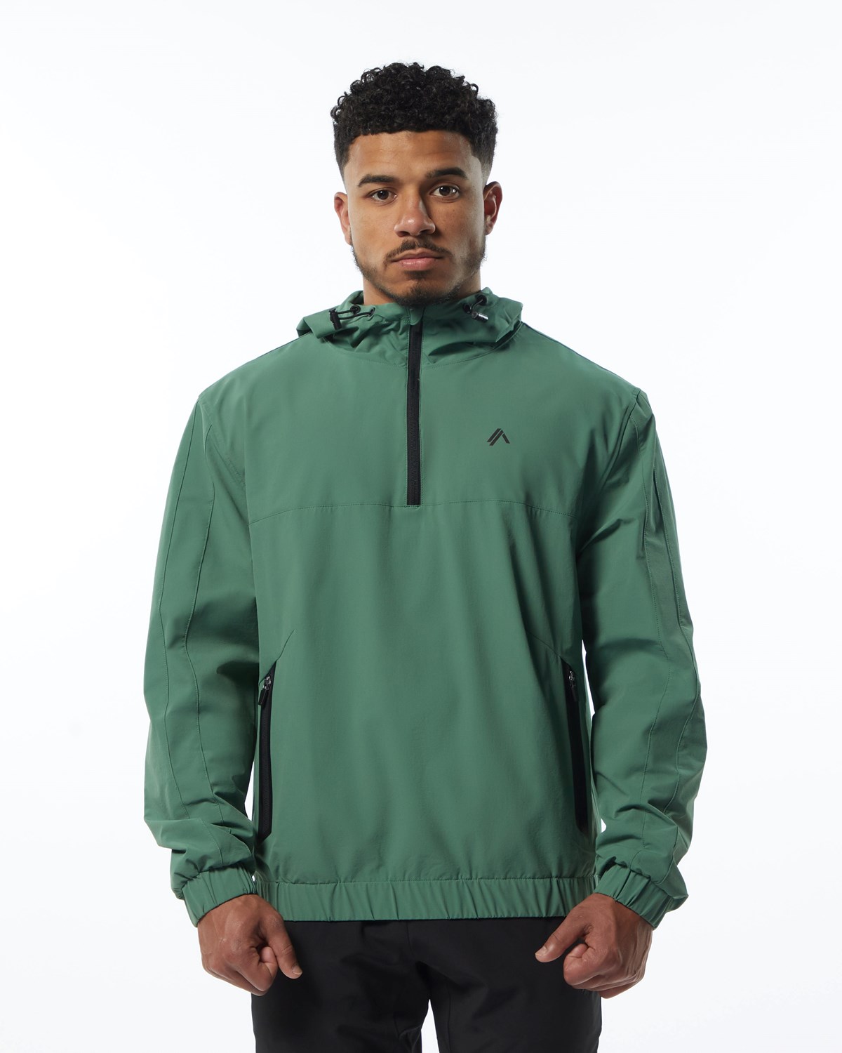 Alphalete Woven Performance Jacket Vert Homme | TOR-00874601