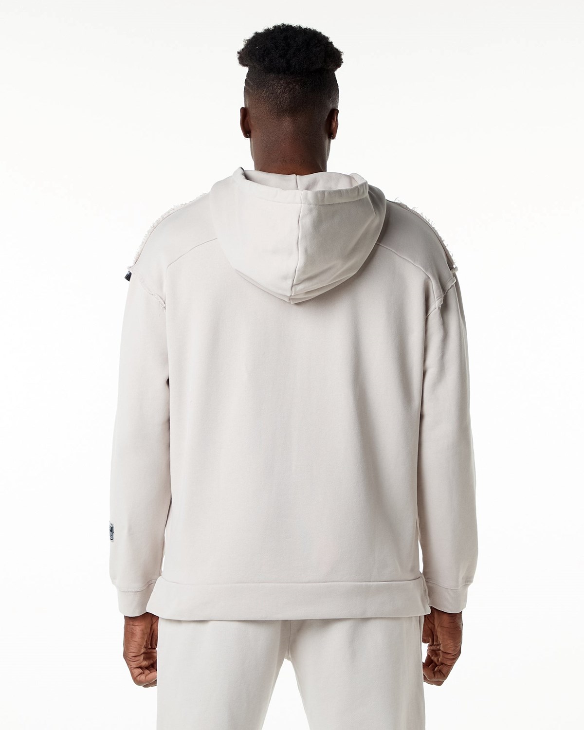 Alphalete Heavyweight Washed Terry Hoodie Moonstone Homme | YUA-90130255