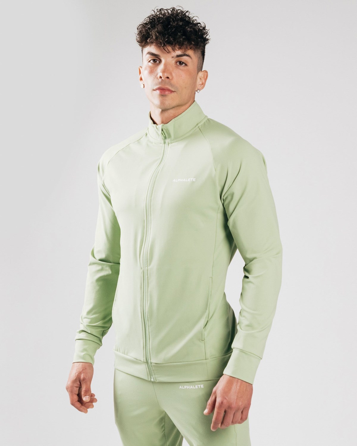 Alphalete 4-Way Stretch Piste Jacket Frozen Spring Homme | YTY-12597770