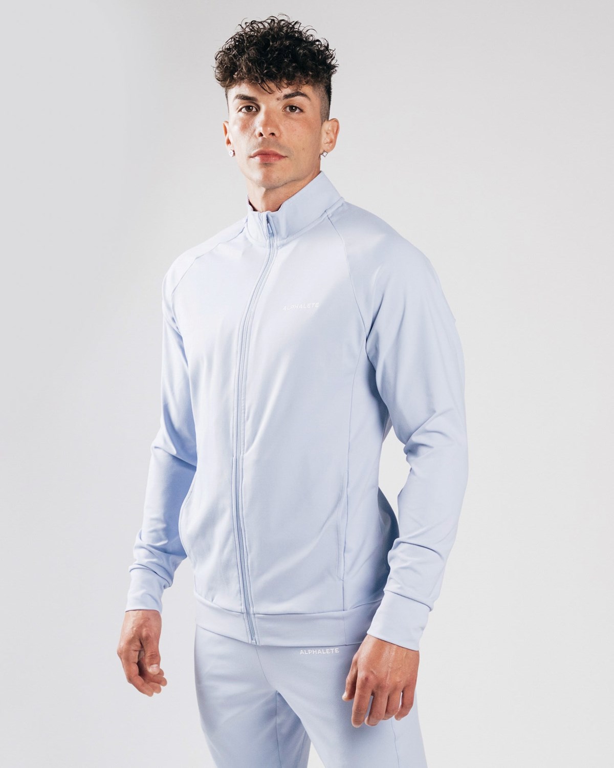 Alphalete 4-Way Stretch Piste Jacket Bleu Homme | JRR-77486787