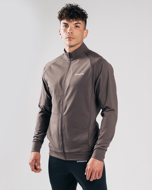 Alphalete 4-Way Stretch Piste Jacket Striker Homme | DUL-39080613