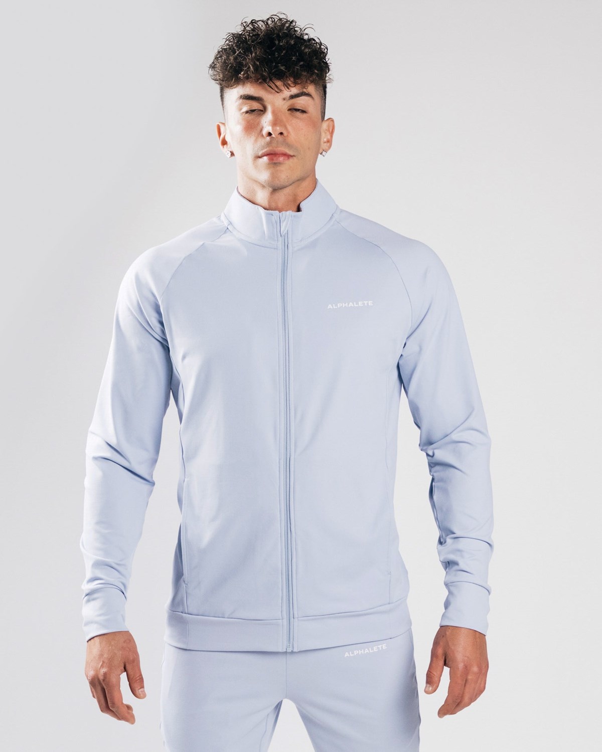 Alphalete 4-Way Stretch Piste Jacket Bleu Homme | JRR-77486787