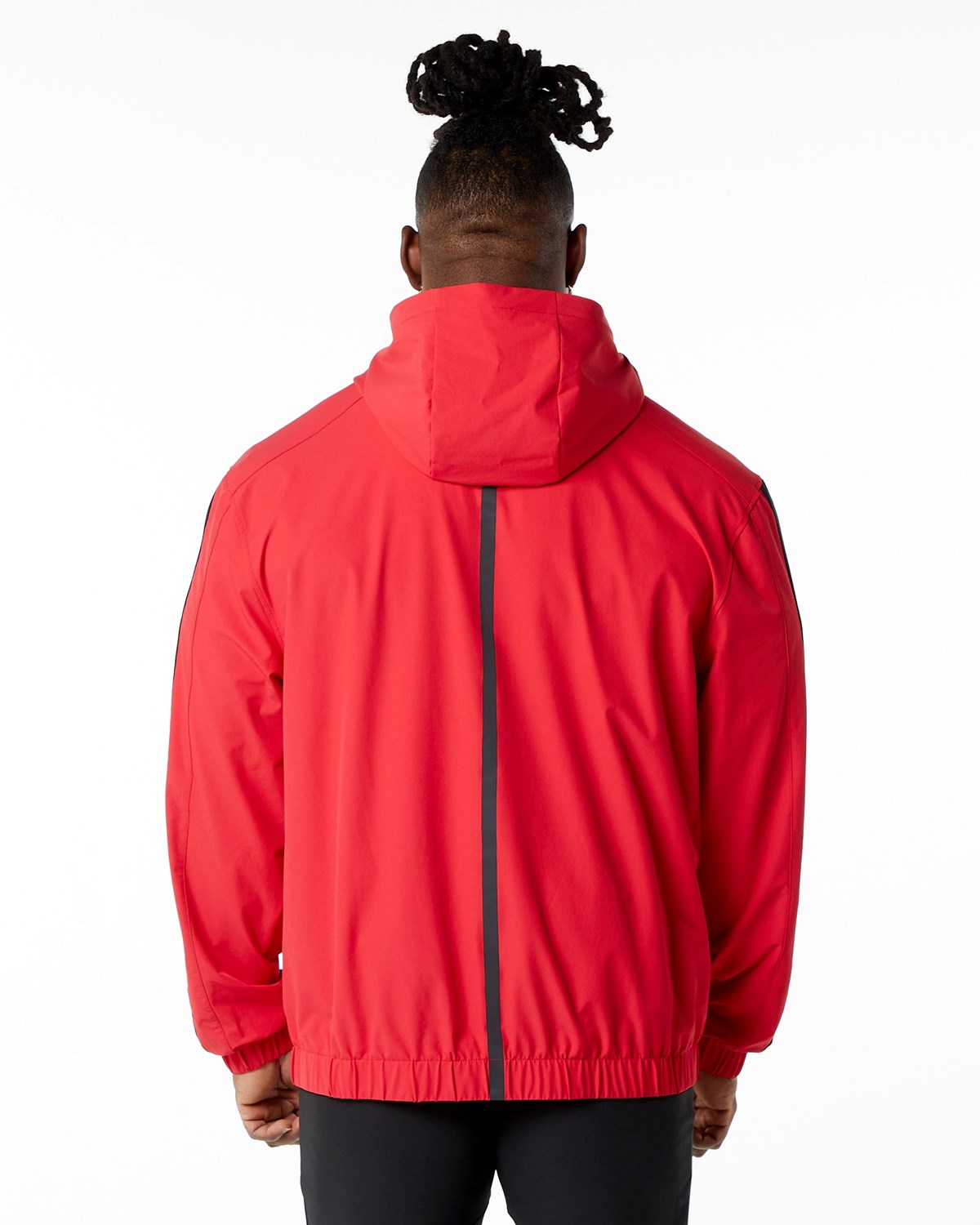 Alphalete Woven Performance Jacket Rouge Homme | JPY-45848780