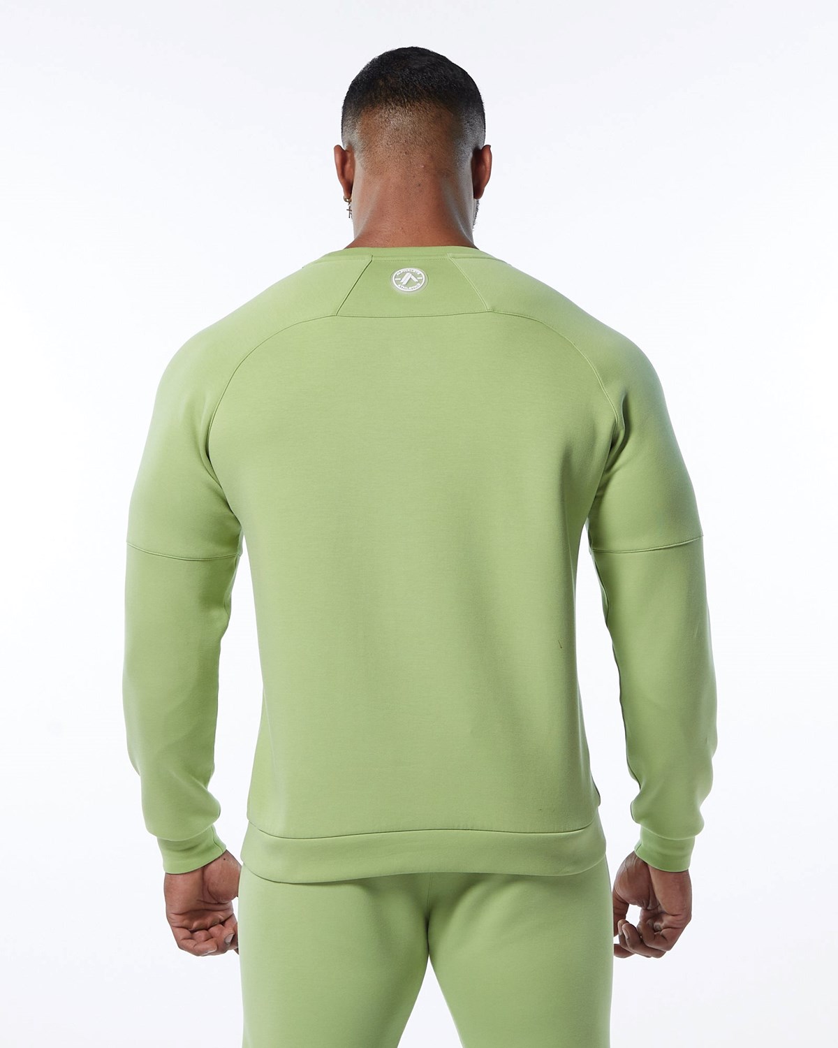 Alphalete Interlock Knit Pullover Vert Clair Homme | EQL-55722647