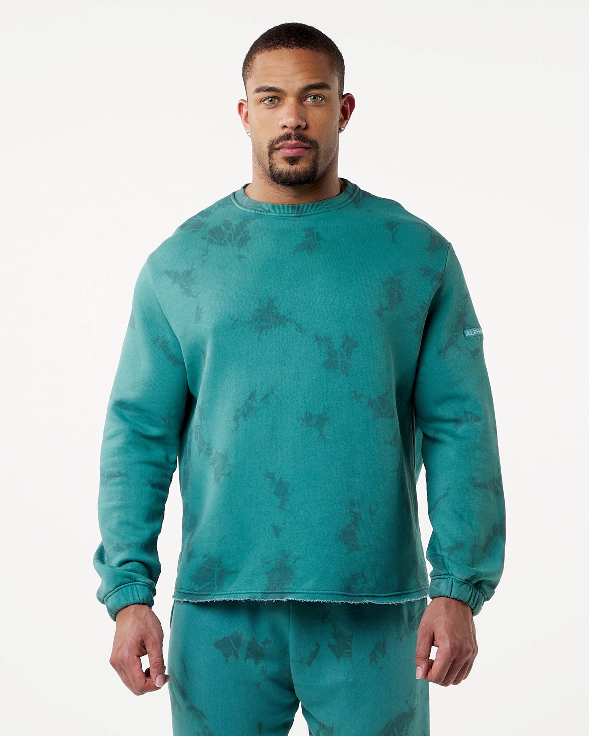 Alphalete Washed Fleece Pull Submarine Homme | HUX-86893850