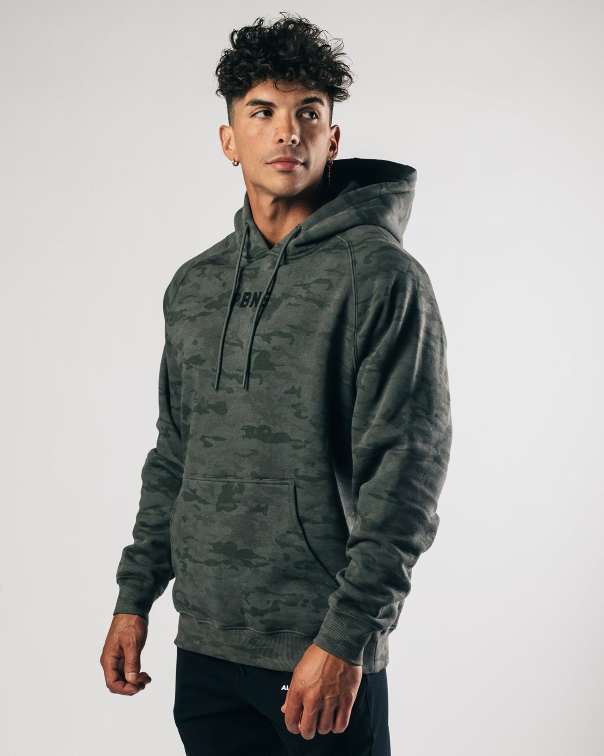 Alphalete Fitted Performance Hoodie Vert Homme | VIJ-68534894