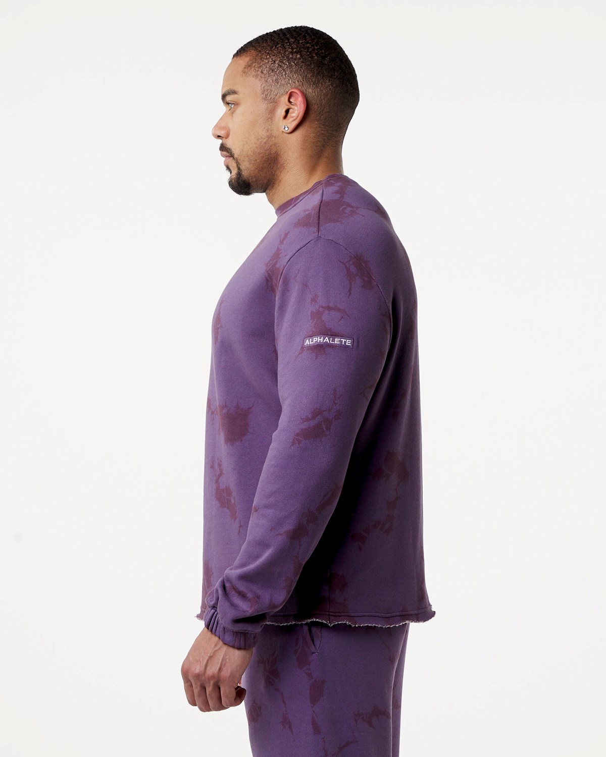 Alphalete Washed Fleece Pull Revolution Homme | XGG-35551540