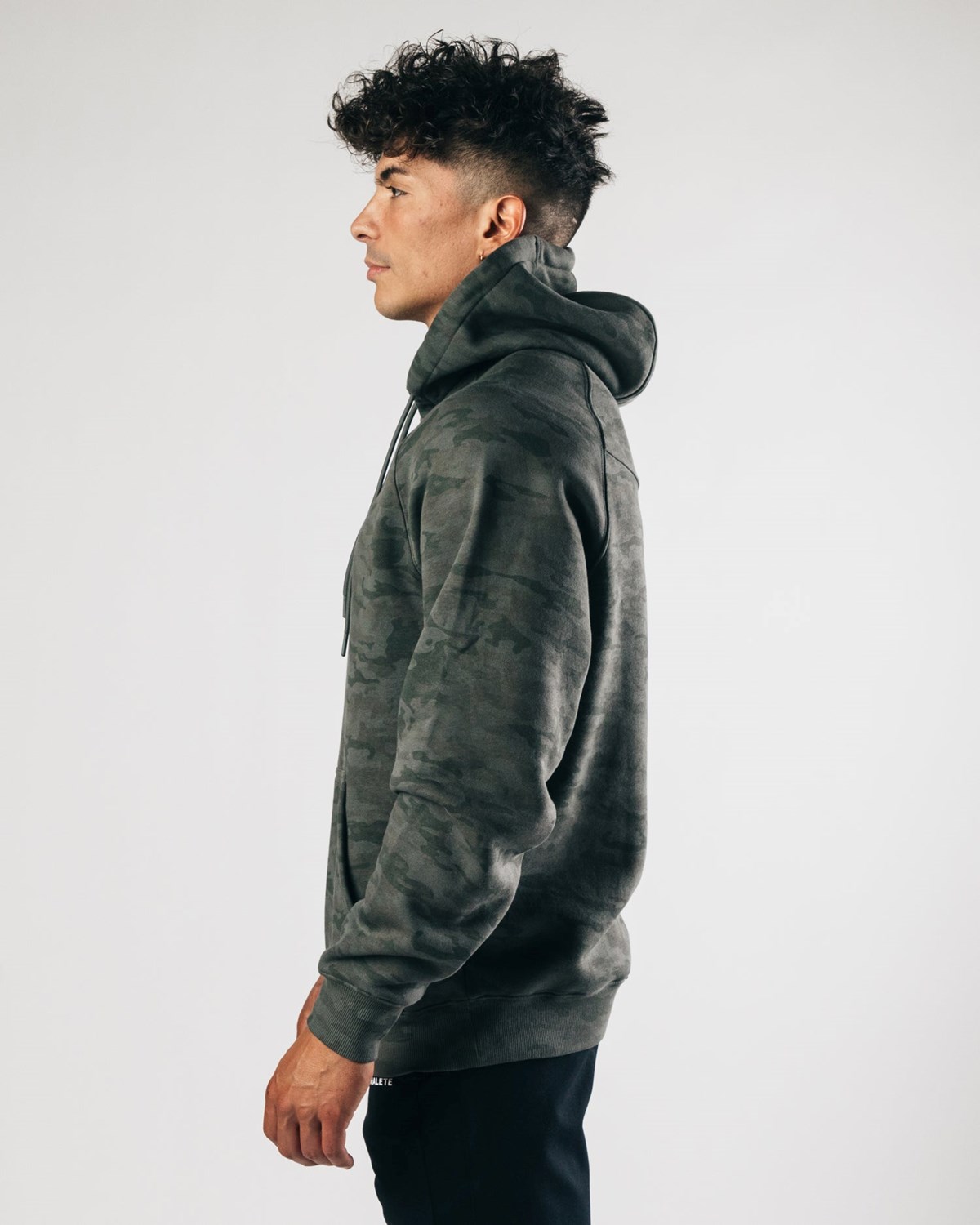 Alphalete Fitted Performance Hoodie Vert Homme | GAC-69639553