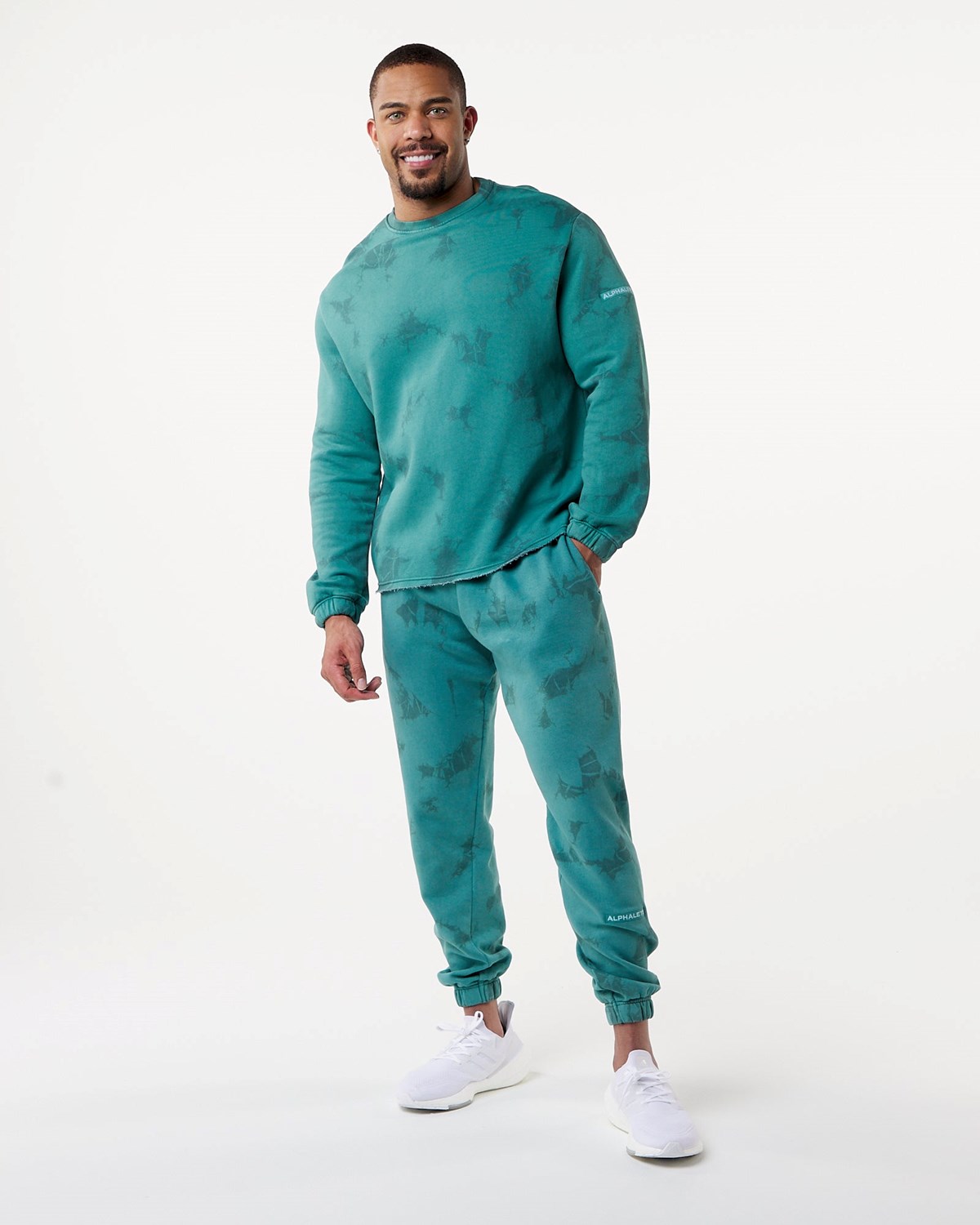 Alphalete Washed Fleece Pull Submarine Homme | HUX-86893850