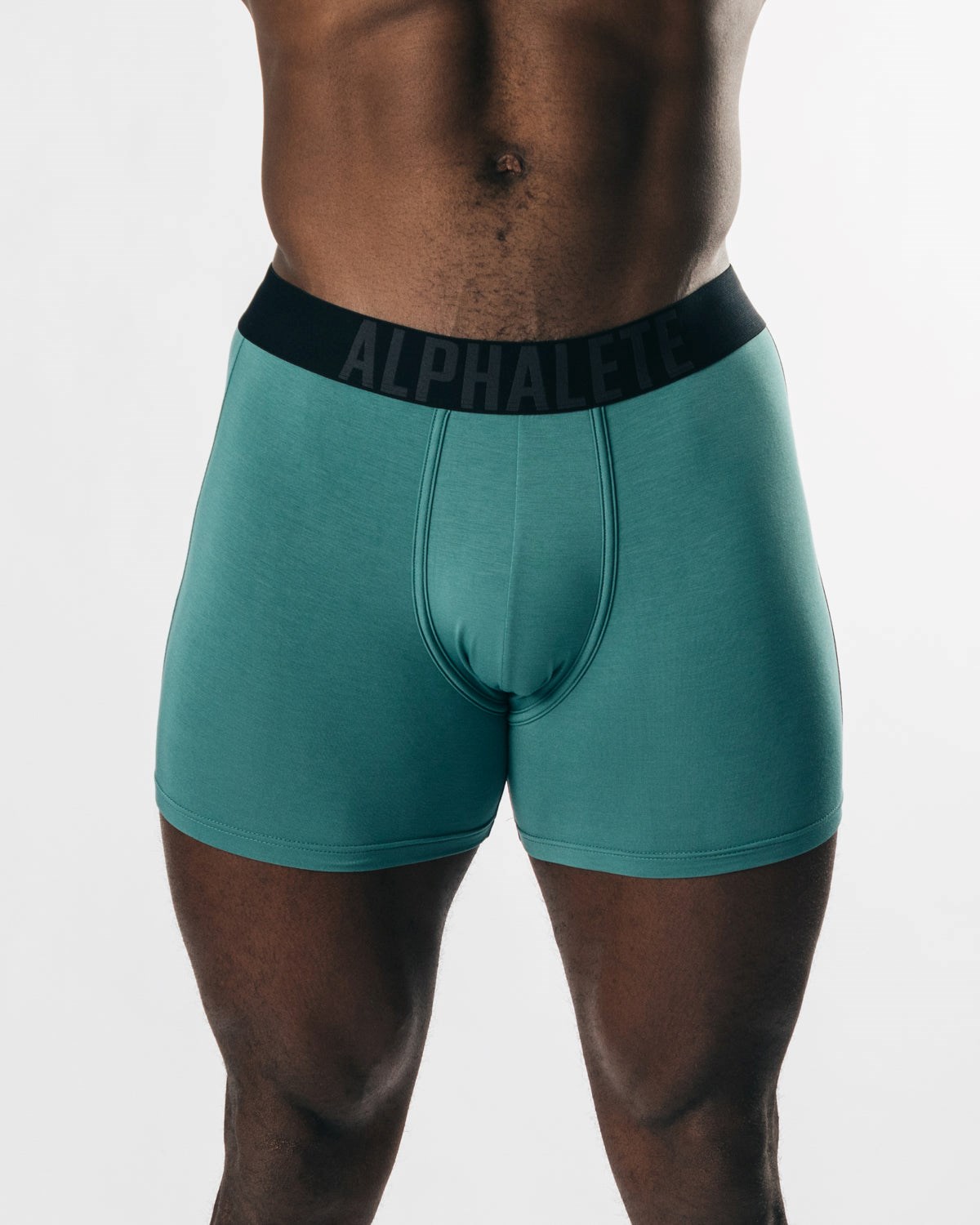 Alphalete Frictionless Modal Boxer Brief Ivy Homme | SYX-94150422