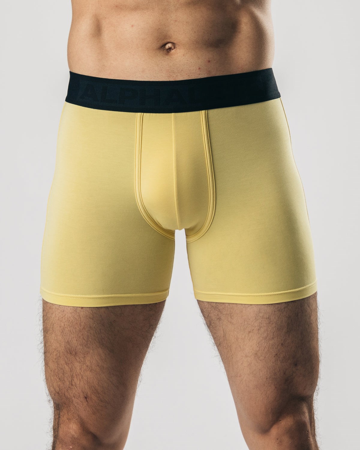 Alphalete Respirant Modal Boxer Brief Lemonade Homme | CLM-09428322