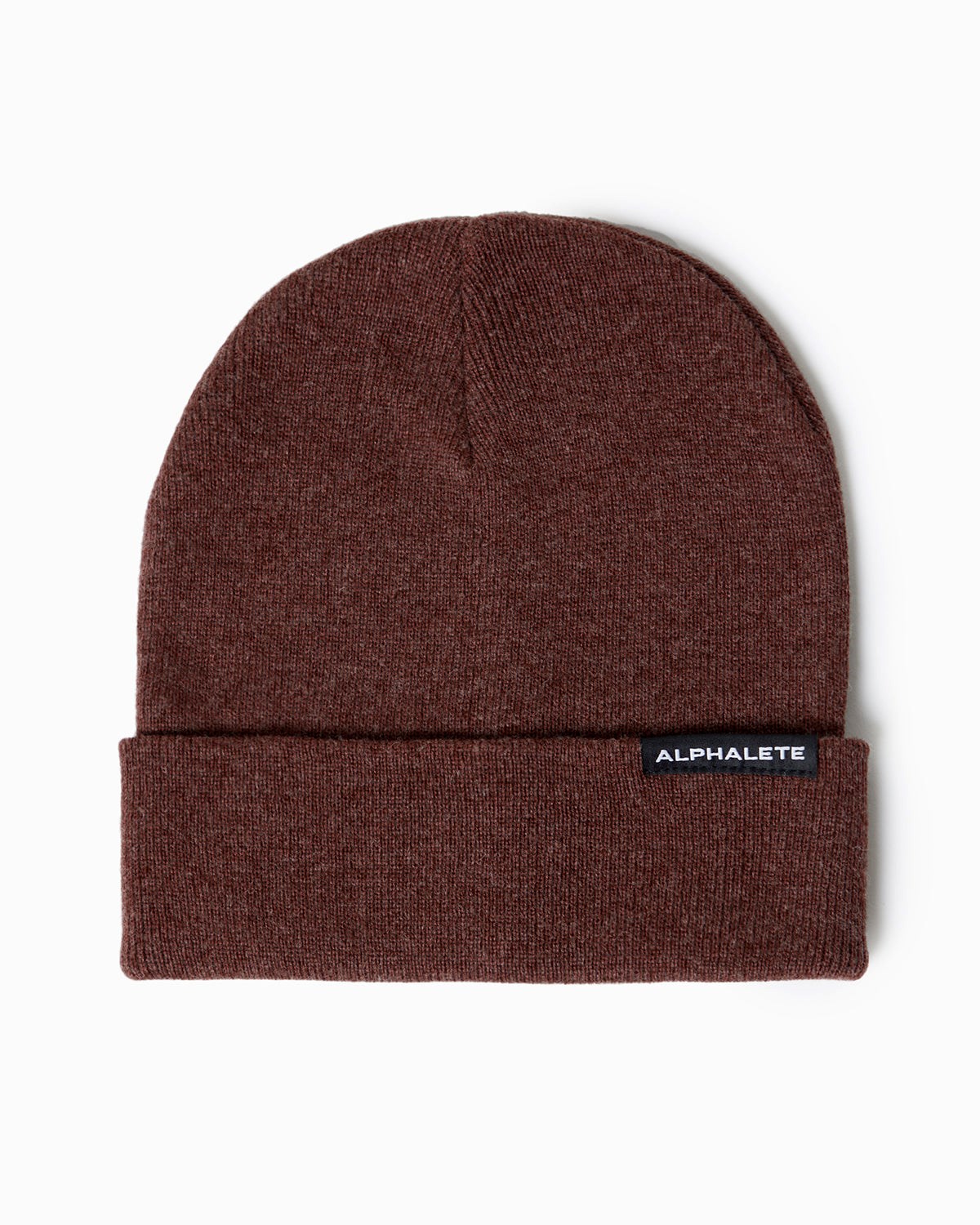 Alphalete Coton Knit Beanie Wine Homme | CTU-59336341