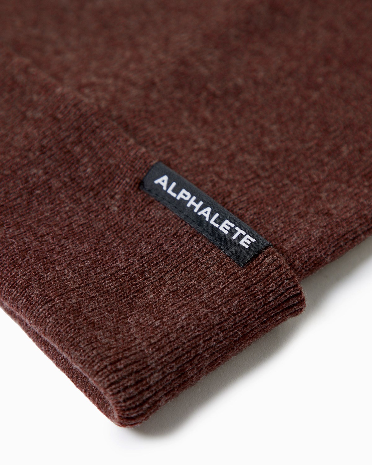 Alphalete Coton Knit Beanie Wine Homme | CTU-59336341