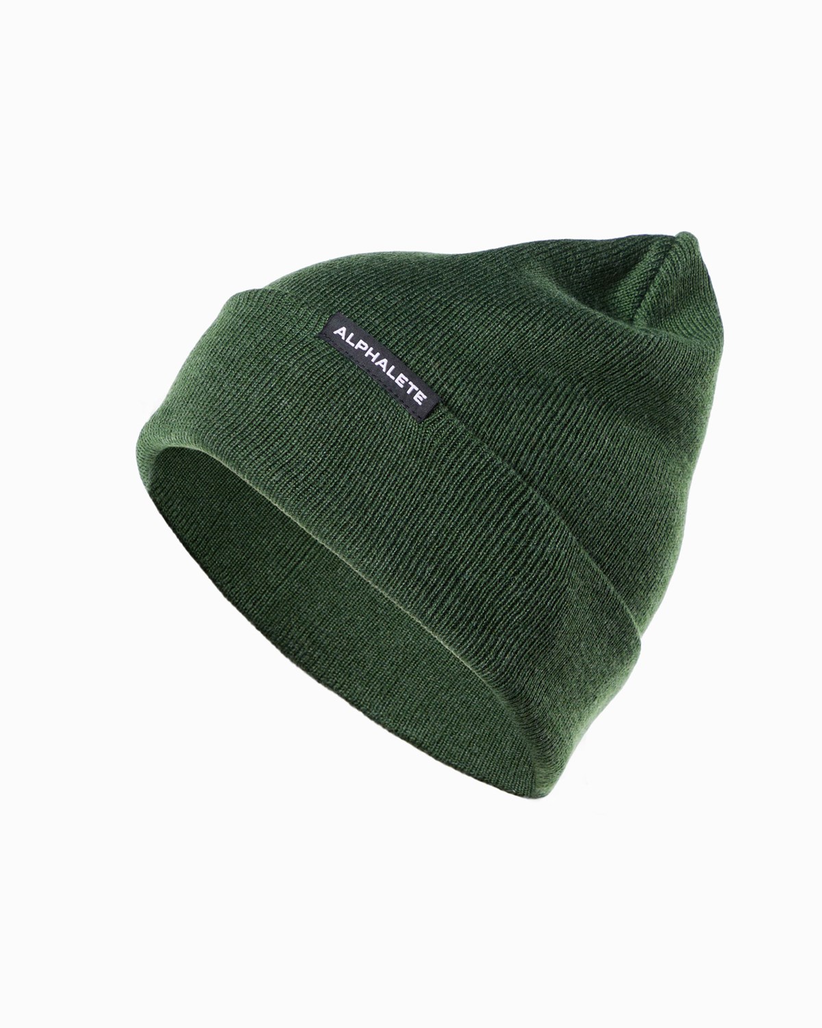 Alphalete Coton Knit Beanie Wild Sage Homme | OHZ-41127666