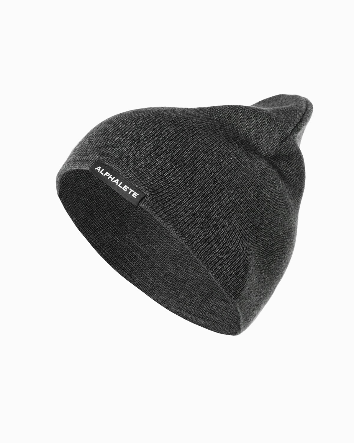 Alphalete Coton Knit Beanie Charcoal Homme | TIN-32577486