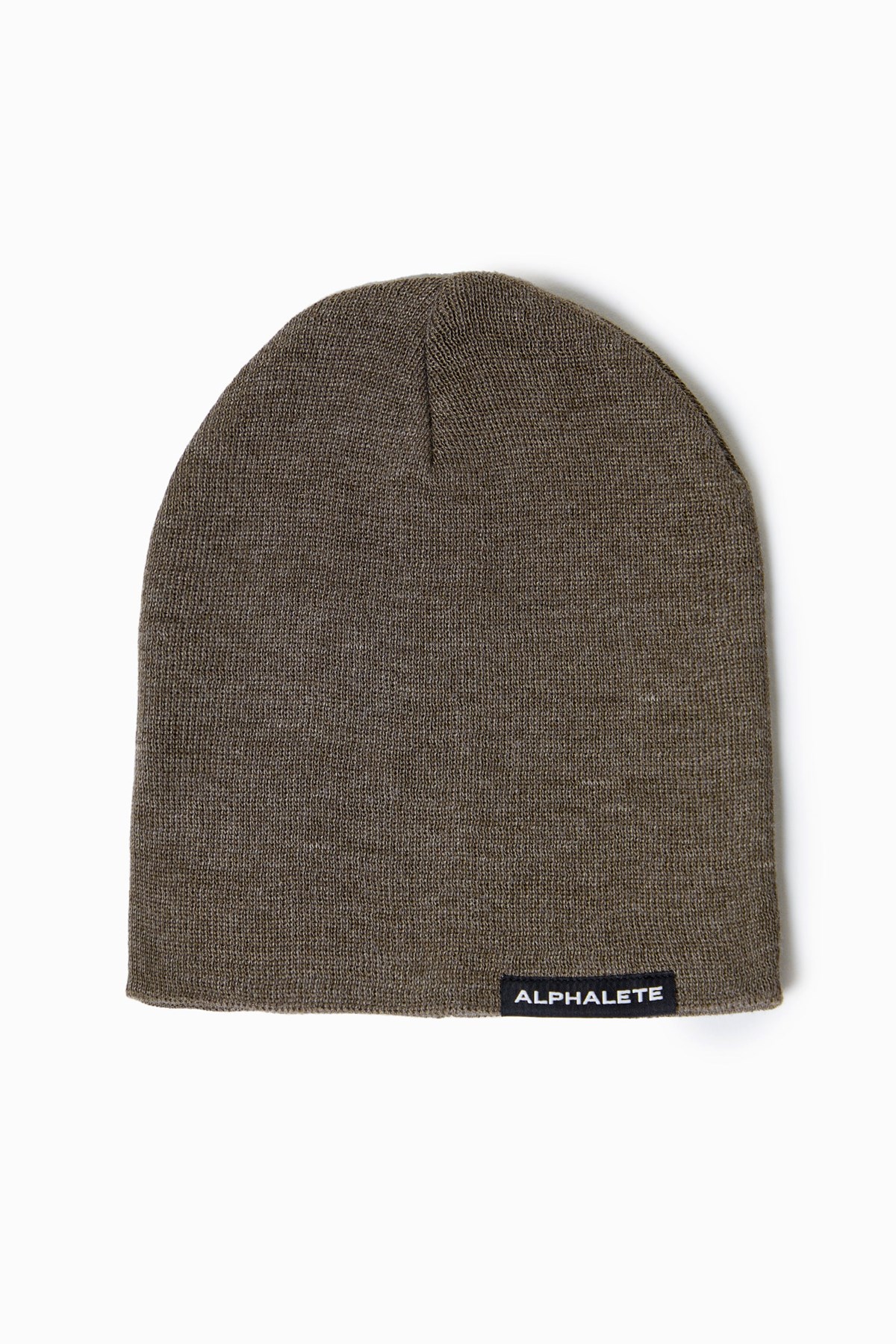 Alphalete Coton Knit Beanie Marron Foncé Homme | PMO-02687004